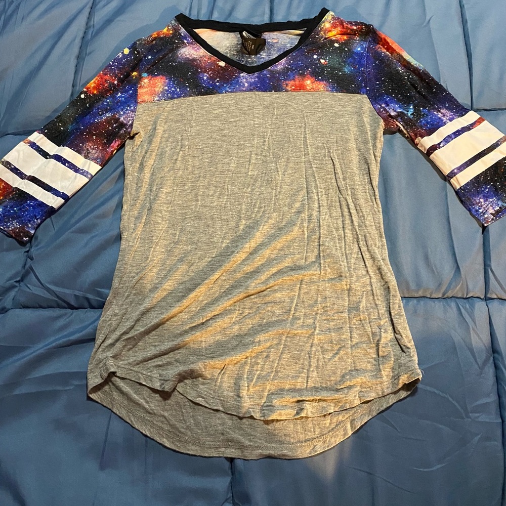 Rue21 Galaxy Baseball Tee